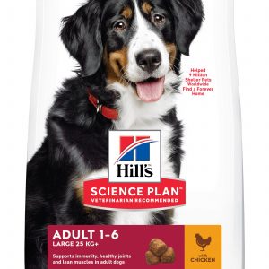 Hill’s Science Plan Adult 1-6 Large poulet (le sac de 18 kg)